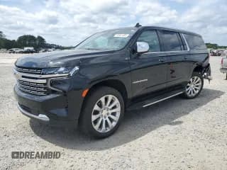 ✅ 2024 Chevrolet Suburban Premier • VIN: 1GNSKFKD4RR372611 • Lot: 53961485. Listed on Copart with 7,243 mi. Free auction sales archive from the USA and detailed vehicle history report at DreamBid. Image 1.