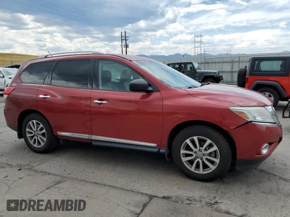 ✅ 2015 Nissan Pathfinder S • VIN: 5N1AR2MM7FC635254 • Лот: 65027515. Опубликован ранее на Copart с пробегом 122 379 миль. Бесплатный доступ к архиву аукционных продаж из США и подробный отчёт об истории автомобиля на DreamBid. Изображение 4.