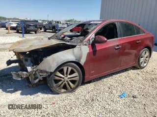 ✅ 2016 Chevrolet Cruze LTZ • VIN: 1G1PG5SB3G7209605 • Lot: 47768605. Listed on Copart with 99,999 mi. Free auction sales archive from the USA and detailed vehicle history report at DreamBid. Image 1.