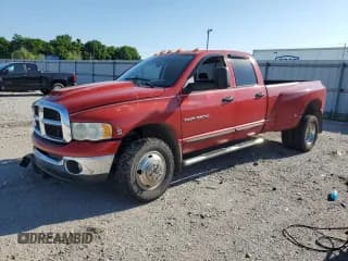 ✅ 2005 Dodge 3500 SLT • VIN: 3D7MS48C95G766898 • Lot: 61764245. Listed on Copart with 287,804 mi. Free auction sales archive from the USA and detailed vehicle history report at DreamBid. Image 1.