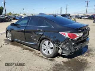 2013 Hyundai Sonata Limited с VIN KMHEC4A49DA070517, выставлен на аукционе Copart как лот 87459925 с пробегом 147 318 миль миль и Списание • Salvage title. История ставок и продаж доступна на DreamBid. Изображение 2.