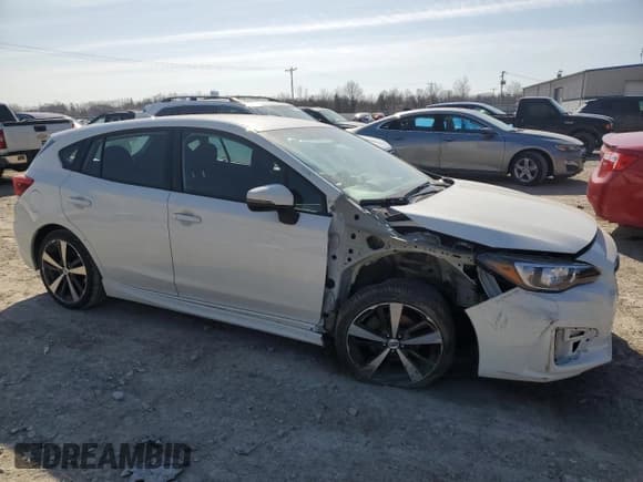 ✅ 2018 Subaru Impreza Special Sports • VIN: 4S3GTAK65J1702842 • Lot: 48484425. Listed on Copart with 90,265 mi. Free auction sales archive from the USA and detailed vehicle history report at DreamBid. Image 4.