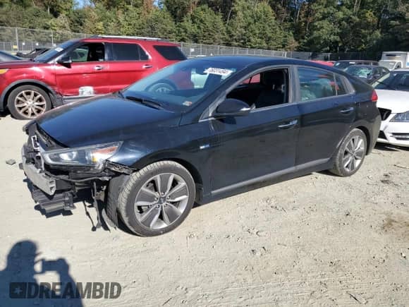 2019 Hyundai Ioniq Limited с VIN KMHC05LC4KU124232, выставлен на аукционе Copart как лот 76031494 с пробегом 112 770 миль миль и Списание • Salvage title. История ставок и продаж доступна на DreamBid. Изображение 1.