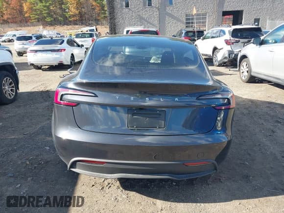 ✅ 2025 Tesla Model 3 Long Range • VIN: 5YJ3E1EA0SF991193 • Lot: 43605270. Listed on IAAI with 4,279 mi. Free auction sales archive from the USA and detailed vehicle history report at DreamBid. Image 15.