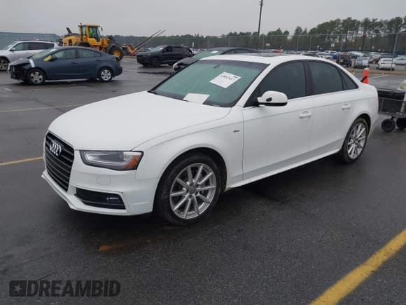 ✅ 2015 Audi A4 Premium Plus • VIN: WAUFFAFL4FN042969 • Lot: 43852417. Listed on IAAI with 159,414 mi. Free auction sales archive from the USA and detailed vehicle history report at DreamBid. Image 2.