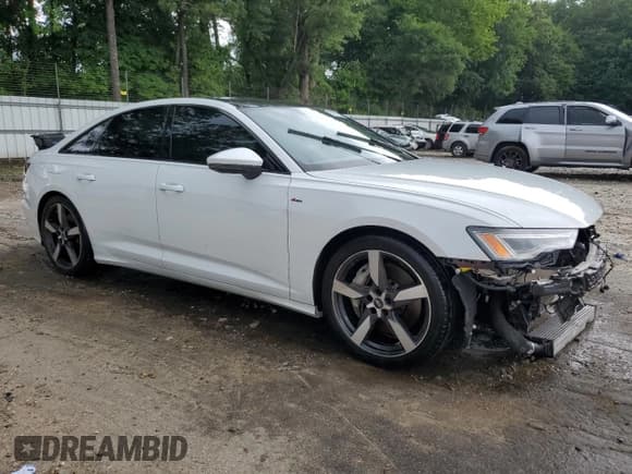 ✅ 2021 Audi A6 Premium Plus • VIN: WAUL2AF22MN024120 • Lot: 60627255. Listed on Copart with 56,463 mi. Free auction sales archive from the USA and detailed vehicle history report at DreamBid. Image 4.