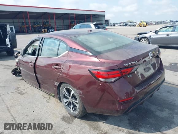 ✅ 2021 Nissan Sentra SV • VIN: 3N1AB8CV0MY280893 • Лот: 43136321. Опубликован ранее на IAAI с пробегом 83 626 миль. Бесплатный доступ к архиву аукционных продаж из США и подробный отчёт об истории автомобиля на DreamBid. Изображение 3.