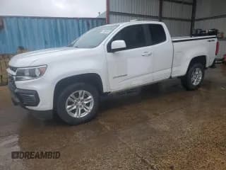 ✅ 2021 Chevrolet Colorado 4WD LT • VIN: 1GCHTCEAXM1253310 • Лот: 52182075. Опубликован ранее на Copart с пробегом 72 583 миль. Бесплатный доступ к архиву аукционных продаж из США и подробный отчёт об истории автомобиля на DreamBid. Изображение 1.