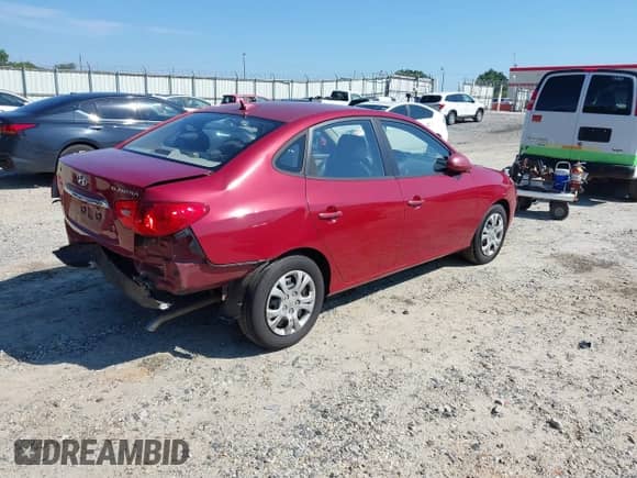 2010 Hyundai Elantra SE with VIN KMHDU4AD5AU168575, listed as a IAAI auction lot 42942619 with 136,009 mi miles and . Bid and sale history available at DreamBid. Image 4.