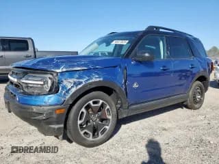 ✅ 2024 Ford Bronco Sport Outer Banks • VIN: 3FMCR9C62RRF71005 • Lot: 90627825. Wystawiony na Copart z przebiegiem 138 mil. Bezpłatny archiwum sprzedaży aukcyjnych z USA i szczegółowy raport historii pojazdu na DreamBid. Zdjęcie 1.