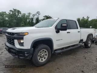 2020 Chevrolet Silverado 3500HD Work Truck z VIN 1GC4YSEY1LF156599, wystawiony jako Copart lot #60836205 z przebiegiem 152 169 mil mil oraz Czysty tytuł • Clean title. Historia ofert i sprzedaży dostępna na DreamBid. Obrazek 1.