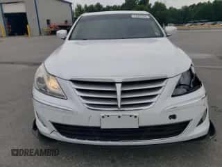 2014 Hyundai Genesis 3.8L z VIN KMHGC4DD1EU259750, wystawiony jako Copart lot #57047204 z przebiegiem 148 079 mil mil oraz Szkoda całkowita • Salvage title. Historia ofert i sprzedaży dostępna na DreamBid. Obrazek 5.