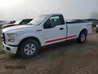 ✅ 2017 Ford F-150 XL • VIN: 1FTMF1CP8HKC54344 • Lot: 57599445. Listed on Copart with 85,997 mi. Free auction sales archive from the USA and detailed vehicle history report at DreamBid. Image 1.