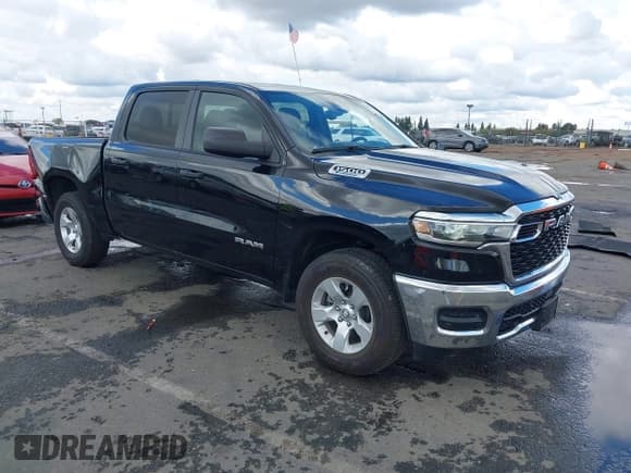✅ 2025 Ram 1500 Tradesman • VIN: 1C6RRFGG2SN541096 • Lot: 43465513. Wystawiony na IAAI z przebiegiem 3 580 mil. Bezpłatny archiwum sprzedaży aukcyjnych z USA i szczegółowy raport historii pojazdu na DreamBid. Zdjęcie 1.
