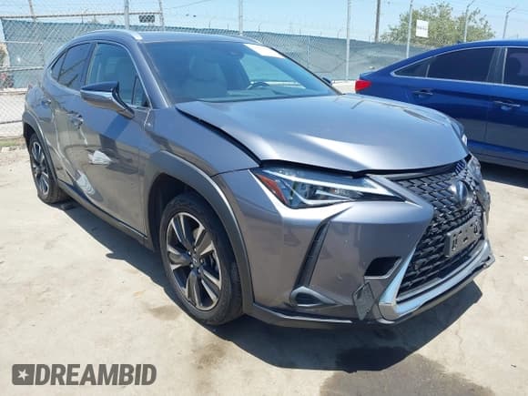 ✅ 2020 Lexus UX 250h • VIN: JTHP9JBH9L2020588 • Lot: 42543365. Wystawiony na IAAI z przebiegiem 61 792 mil. Bezpłatny archiwum sprzedaży aukcyjnych z USA i szczegółowy raport historii pojazdu na DreamBid. Zdjęcie 1.