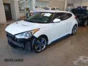 ✅ 2013 Hyundai Veloster Turbo • VIN: KMHTC6AE8DU085262 • Lot: 41607267. Listed on IAAI with 200,159 mi. Free auction sales archive from the USA and detailed vehicle history report at DreamBid. Image 2.