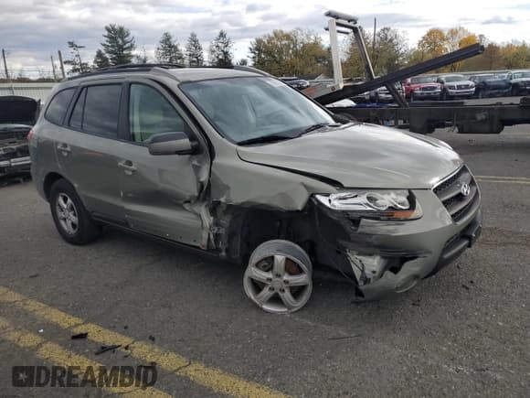 ✅ 2007 Hyundai Santa Fe GLS • VIN: 5NMSG73D27H104947 • Lot: 90691985. Listed on Copart with 89,054 mi. Free auction sales archive from the USA and detailed vehicle history report at DreamBid. Image 4.