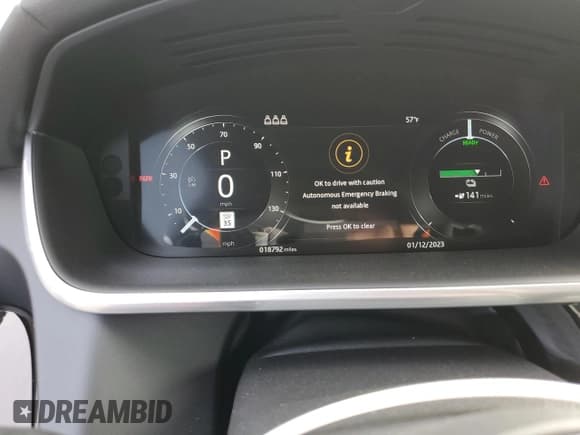 ✅ 2020 Jaguar I-Pace SE • VIN: SADHC2S10L1F83543 • Lot: 78755163. Listed on Copart with 18,792 mi. Free auction sales archive from the USA and detailed vehicle history report at DreamBid. Image 9.