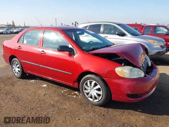✅ 2006 Toyota Corolla CE • VIN: JTDBR32E660063542 • Lot: 43837732. Wystawiony na IAAI z przebiegiem 164 261 mil. Bezpłatny archiwum sprzedaży aukcyjnych z USA i szczegółowy raport historii pojazdu na DreamBid. Zdjęcie 1.