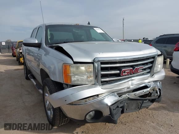 ✅ 2012 GMC Sierra 1500 SLE • VIN: 3GTP1VE01CG155416 • Lot: 43789336. Listed on IAAI with 258,972 mi. Free auction sales archive from the USA and detailed vehicle history report at DreamBid. Image 1.