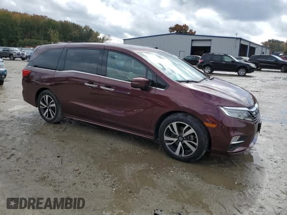 ✅ 2020 Honda Odyssey Elite • VIN: 5FNRL6H92LB015285 • Lot: 90312055. Listed on Copart with 52,819 mi. Free auction sales archive from the USA and detailed vehicle history report at DreamBid. Image 4.