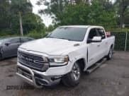 ✅ 2021 Ram 1500 Laramie • VIN: 1C6RREJT5MN628655 • Lot: 42734346. Listed on IAAI with 104,116 mi. Free auction sales archive from the USA and detailed vehicle history report at DreamBid. Image 6.