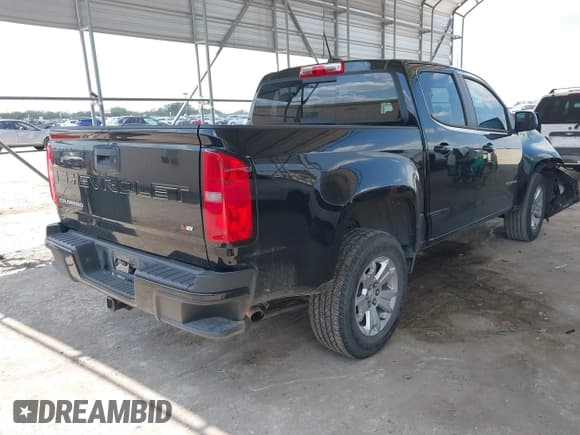 ✅ 2021 Chevrolet Colorado 2WD LT • VIN: 1GCGSCEN6M1283910 • Lot: 43221771. Listed on IAAI with 50,679 mi. Free auction sales archive from the USA and detailed vehicle history report at DreamBid. Image 4.
