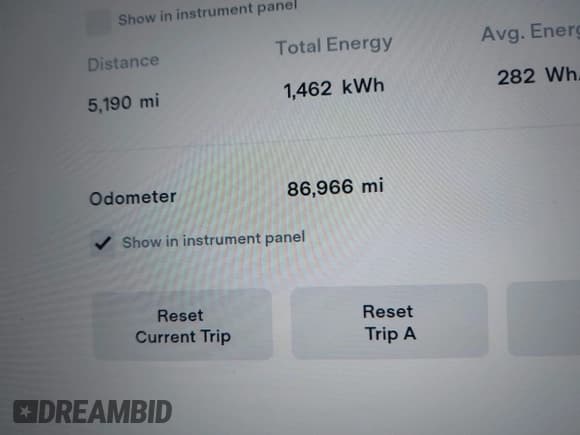 ✅ 2017 Tesla Model S 60 • VIN: 5YJSA1E17HF202747 • Lot: 43808471. Listed on IAAI with 86,966 mi. Free auction sales archive from the USA and detailed vehicle history report at DreamBid. Image 15.