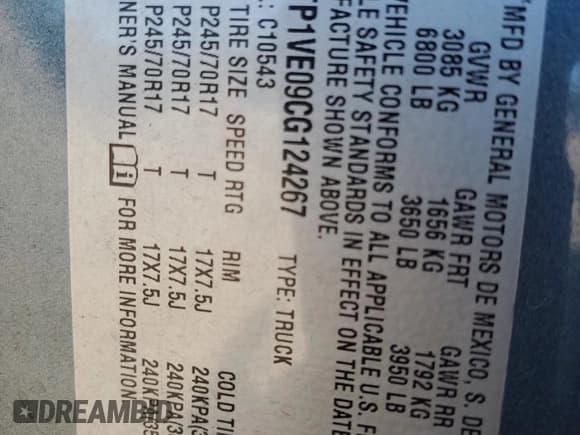 ✅ 2012 GMC Sierra 1500 SLE • VIN: 3GTP1VE09CG124267 • Лот: 90225235. Опубликован ранее на Copart с пробегом 145 469 миль. Бесплатный доступ к архиву аукционных продаж из США и подробный отчёт об истории автомобиля на DreamBid. Изображение 12.