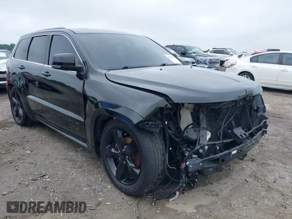 ✅ 2015 Jeep Grand Cherokee Overland • VIN: 1C4RJFCG8FC173725 • Лот: 42416707. Опубликован ранее на IAAI с пробегом 152 575 миль. Бесплатный доступ к архиву аукционных продаж из США и подробный отчёт об истории автомобиля на DreamBid. Изображение 1.