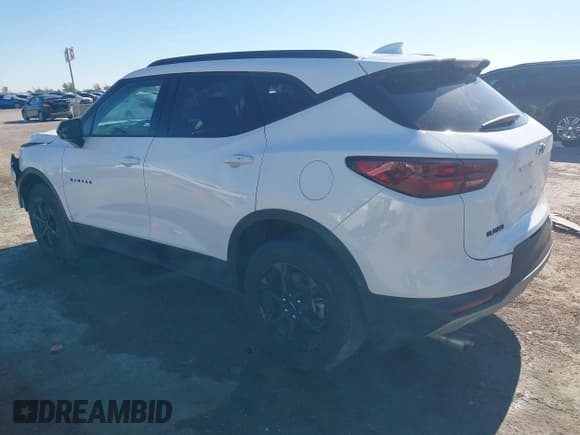 ✅ 2024 Chevrolet Blazer LT • VIN: 3GNKBCR41RS269163 • Lot: 43599137. Listed on IAAI with 21,760 mi. Free auction sales archive from the USA and detailed vehicle history report at DreamBid. Image 3.