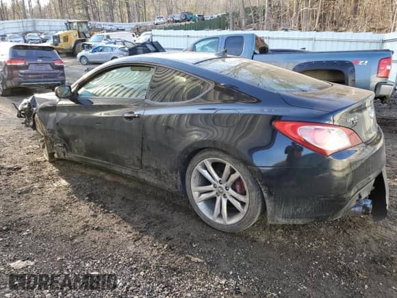 2012 Hyundai Genesis Coupe 2.0T с VIN KMHHT6KD1CU072525, выставлен на аукционе Copart как лот 86664904 с пробегом 148 564 миль миль и На запчасти • Non repairable. История ставок и продаж доступна на DreamBid. Изображение 2.