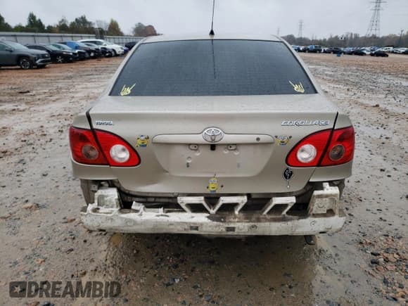 ✅ 2006 Toyota Corolla CE • VIN: 1NXBR32E46Z613244 • Lot: 82775375. Listed on Copart with 299,999 mi. Free auction sales archive from the USA and detailed vehicle history report at DreamBid. Image 6.