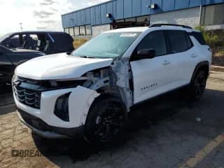 ✅ 2025 Chevrolet Equinox FWD LT • VIN: 3GNAXHEG2SL114518 • Лот: 80288275. Опубликован ранее на Copart с пробегом 7 942 миль. Бесплатный доступ к архиву аукционных продаж из США и подробный отчёт об истории автомобиля на DreamBid. Изображение 1.