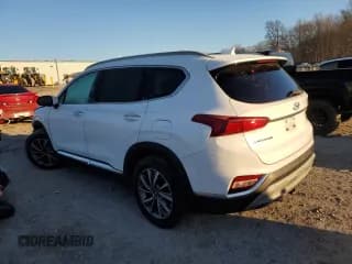 ✅ 2019 Hyundai Santa Fe Ultimate • VIN: 5NMS5CAD8KH037507 • Lot: 82656203. Wystawiony na Copart z przebiegiem 95 589 mil. Bezpłatny archiwum sprzedaży aukcyjnych z USA i szczegółowy raport historii pojazdu na DreamBid. Zdjęcie 2.