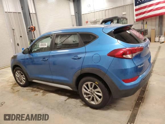 2018 Hyundai Tucson SEL with VIN KM8J3CA44JU614683, listed as a Copart auction lot 69869295 with Not provided miles and Salvage title. Bid and sale history available at DreamBid. Image 2.
