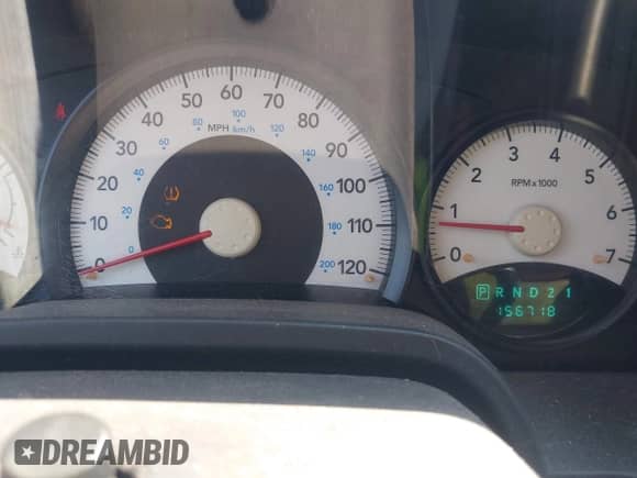 2008 Dodge Dakota ST with VIN 1D7HE22K88S570462, listed as a IAAI auction lot 43153984 with 156,718 mi miles and . Bid and sale history available at DreamBid. Image 7.