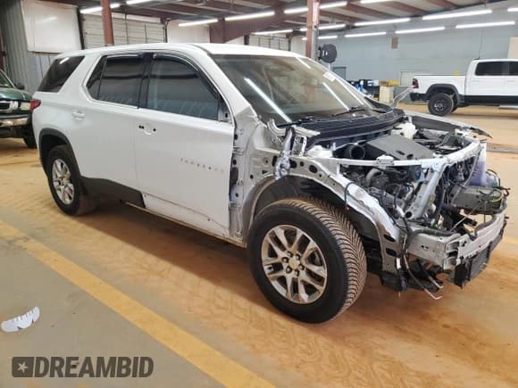 ✅ 2019 Chevrolet Traverse LS • VIN: 1GNERLKW8KJ112256 • Lot: 80810735. Wystawiony na Copart z przebiegiem 161 895 mil. Bezpłatny archiwum sprzedaży aukcyjnych z USA i szczegółowy raport historii pojazdu na DreamBid. Zdjęcie 4.