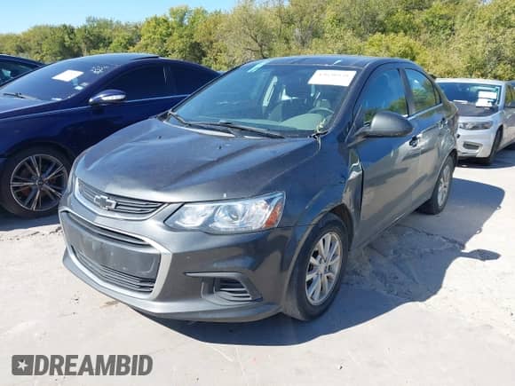 2019 Chevrolet Sonic LT with VIN 1G1JD5SBXK4110059, listed as a IAAI auction lot 43630938 with 87,435 mi miles and . Bid and sale history available at DreamBid. Image 17.