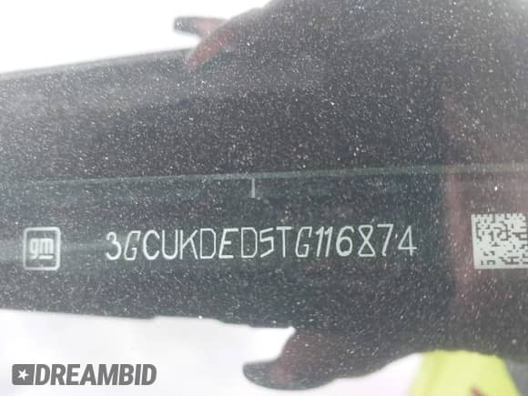 2026 Chevrolet Silverado 1500 LT z VIN 3GCUKDED5TG116874, wystawiony jako IAAI lot #43568713 z przebiegiem 1 845 mil mil oraz . Historia ofert i sprzedaży dostępna na DreamBid. Obrazek 9.