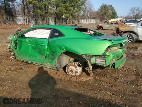 ✅ 2010 Chevrolet Camaro 1LT • VIN: 2G1FB1EV6A9199358 • Лот: 69037145. Опубликован ранее на Copart с пробегом Не указан. Бесплатный доступ к архиву аукционных продаж из США и подробный отчёт об истории автомобиля на DreamBid. Изображение 2.