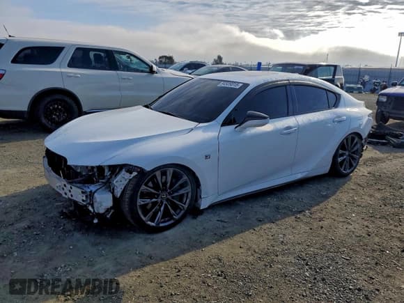 ✅ 2022 Lexus IS 350 F Sport • VIN: JTHGZ1B29N5056715 • Lot: 94939315. Listed on Copart with 73,875 mi. Free auction sales archive from the USA and detailed vehicle history report at DreamBid. Image 1.