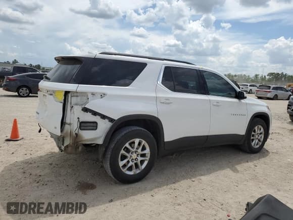 ✅ 2019 Chevrolet Traverse LT Cloth • VIN: 1GNERGKWXKJ174782 • Lot: 67691144. Wystawiony na Copart z przebiegiem 130 853 mil. Bezpłatny archiwum sprzedaży aukcyjnych z USA i szczegółowy raport historii pojazdu na DreamBid. Zdjęcie 3.