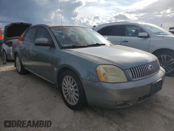 ✅ 2007 Mercury Montego Premier • VIN: 1MEHM42107G600196 • Lot: 75295184. Listed on Copart with Not provided. Free auction sales archive from the USA and detailed vehicle history report at DreamBid. Image 4.
