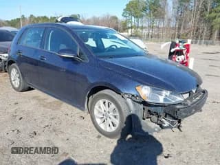 ✅ 2016 Volkswagen Golf TSI SE • VIN: 3VW217AU1GM050216 • Lot: 41775718. Wystawiony na IAAI z przebiegiem 52 361 mil. Bezpłatny archiwum sprzedaży aukcyjnych z USA i szczegółowy raport historii pojazdu na DreamBid. Zdjęcie 1.