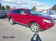 ✅ 2012 Lexus RX 350 • VIN: 2T2BK1BA1CC126050 • Lot: 43715252. Listed on IAAI with 122,877 mi. Free auction sales archive from the USA and detailed vehicle history report at DreamBid. Image 1.