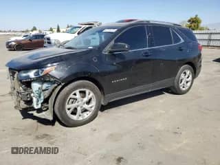 2018 Chevrolet Equinox LT с VIN 3GNAXKEX1JL328556, выставлен на аукционе Copart как лот 82378275 с пробегом 151 549 миль миль и Списание • Salvage title. История ставок и продаж доступна на DreamBid. Изображение 1.