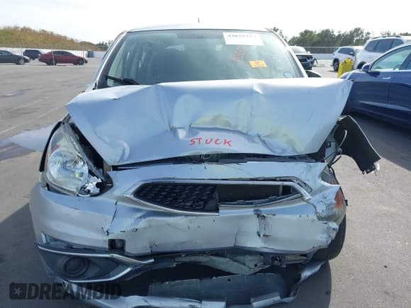 ✅ 2018 Mitsubishi Mirage ES • VIN: ML32A3HJ8JH012374 • Lot: 43629353. Listed on IAAI with Not provided. Free auction sales archive from the USA and detailed vehicle history report at DreamBid. Image 6.