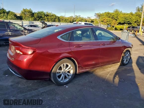 ✅ 2015 Chrysler 200 Limited • VIN: 1C3CCCAB7FN684583 • Lot: 92929975. Listed on Copart with 155,391 mi. Free auction sales archive from the USA and detailed vehicle history report at DreamBid. Image 3.