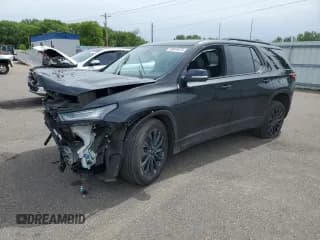 ✅ 2022 Chevrolet Traverse RS • VIN: 1GNEVJKW9NJ124260 • Lot: 58010075. Wystawiony na Copart z przebiegiem 74 584 mil. Bezpłatny archiwum sprzedaży aukcyjnych z USA i szczegółowy raport historii pojazdu na DreamBid. Zdjęcie 1.